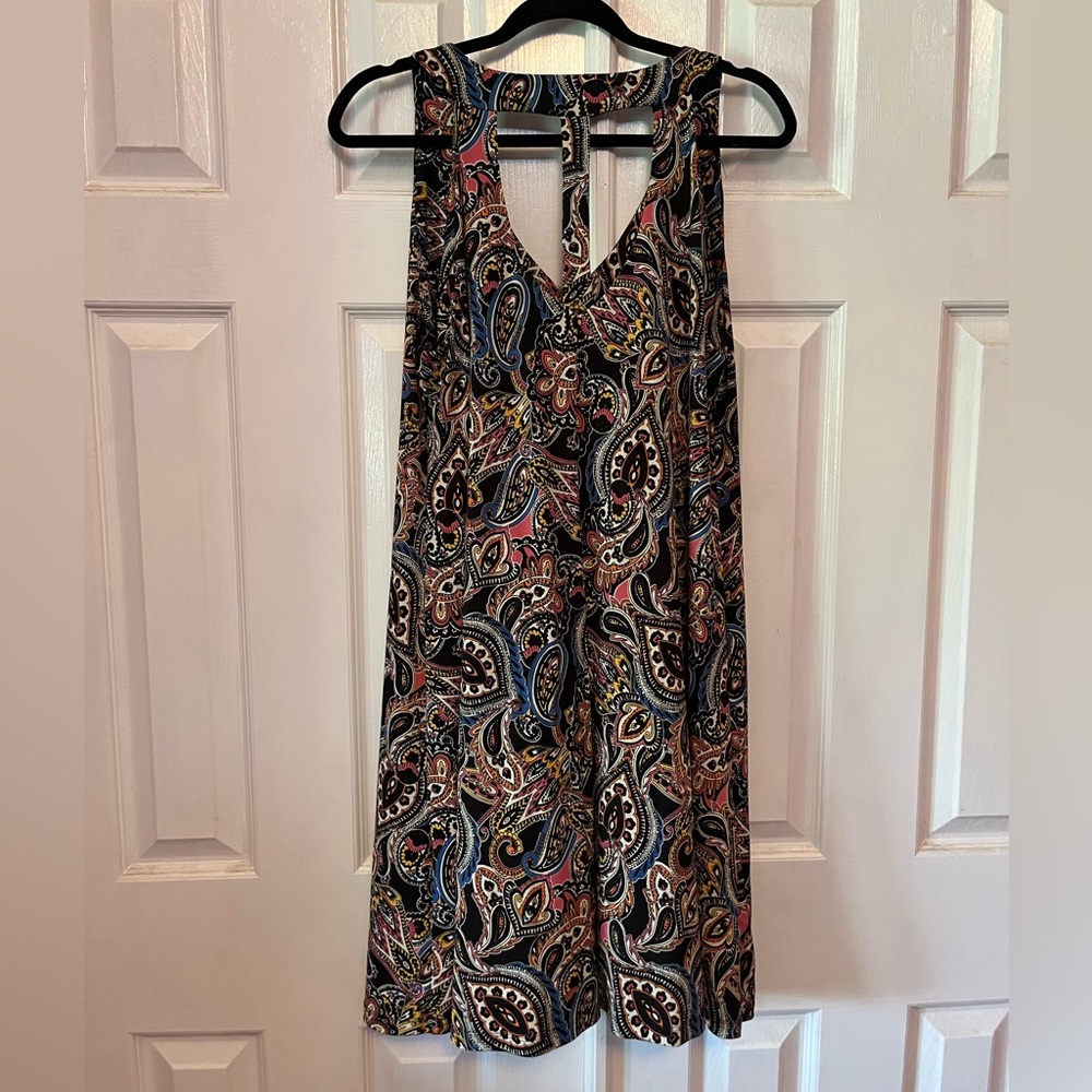 Ronni Nicole Paisley Mini Dress